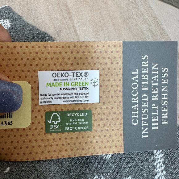 Cupcakes and Cashmere Grey Ghost Kitchen Towel 2 Pack Halloween Towels New - Picture 5 of 12